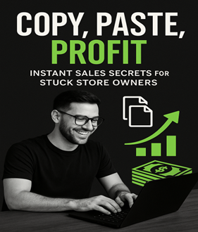 Copy, Paste, Profit Instant Sales Secrets for Stuck Store Owners